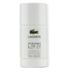 Lacoste Blanc Pure L.12.12 Pour Homme Bâton Déodorant