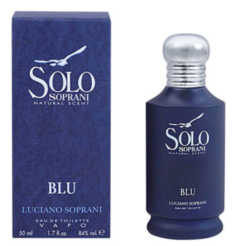 Luciano Soprani Solo Blu Pour Homme & Femme Eau De Toilette 3 Luciano Soprani Solo Blu Pour Homme & Femme Eau De Toilette