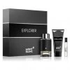 Mont Blanc Explorer Pour Homme Eau De Parfum 100 Ml / 3.4 Oz Ensemble Cadeau Trois Produits