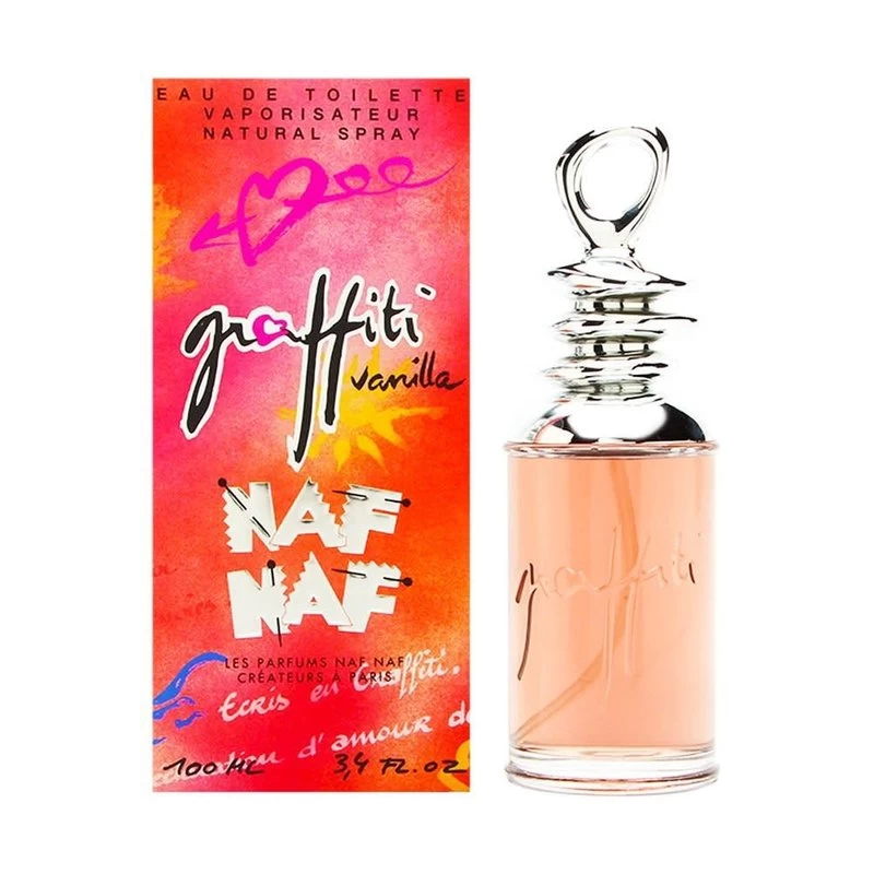 Nafnaf Graffiti Vanilla Pour Femme Eau De Toilette 3 Nafnaf Graffiti Vanilla Pour Femme Eau De Toilette