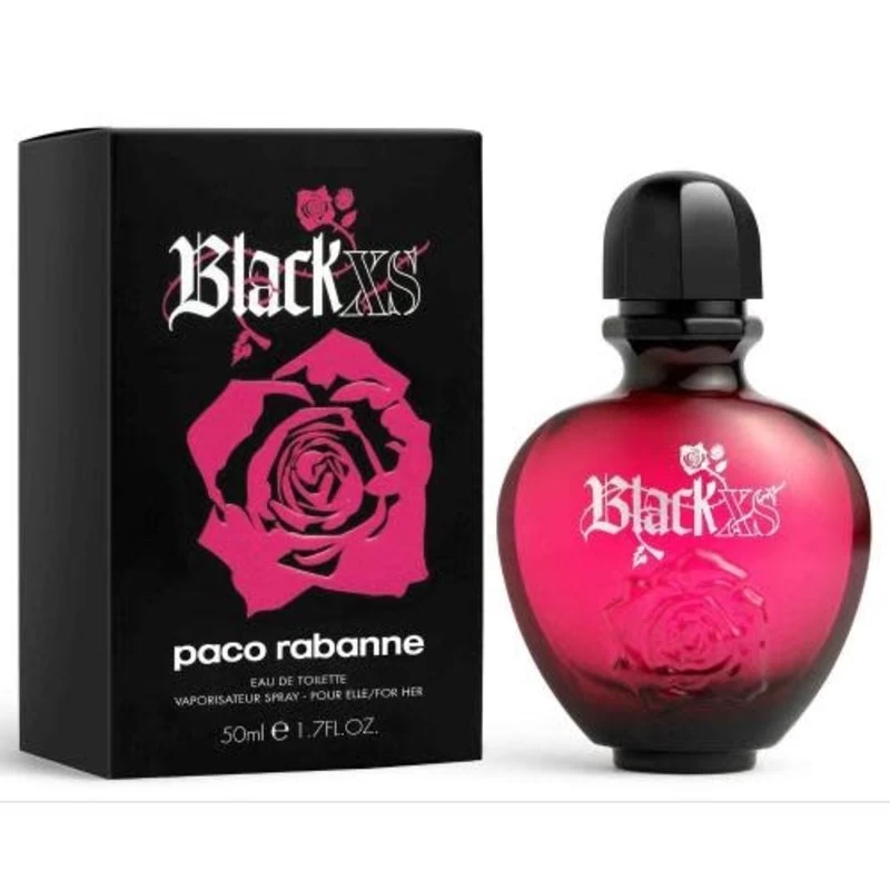 Paco Rabanne Black Xs Pour Femme Eau De Toilette 4 Paco Rabanne Black Xs Pour Femme Eau De Toilette – Image 2