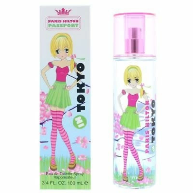 Paris Hilton Passport Tokyo Pour Femme Eau De Toilette 3 Paris Hilton Passport Tokyo Pour Femme Eau De Toilette